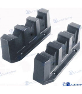 ROD RETAINER PLASTIC 3 C. (Pair)