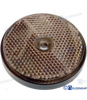 WHITE ROUND REFLECTOR