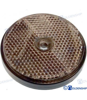 WHITE ROUND REFLECTOR