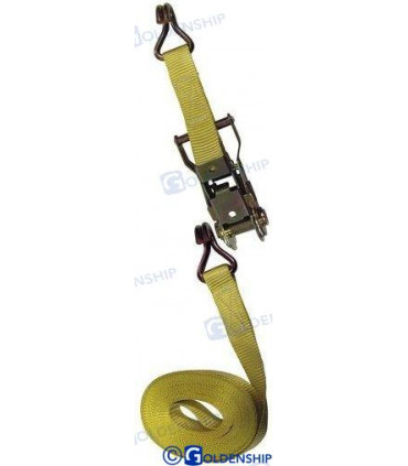 RATCHET TIE 1,5" - YELLOW - 6 M