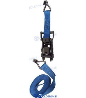 RATCHET TIE S.S. 1 1/16" - BLUE - 4,5 M