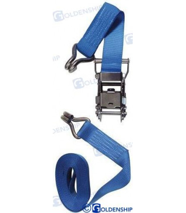 RATCHET TIE S.S. 1,5" - BLUE - 6 M
