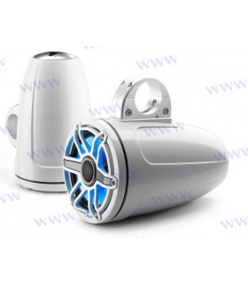 M6 7.7" Tower Coaxial Speakers White Spo