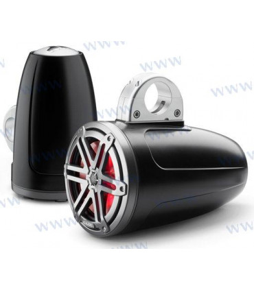 M6 7.7"TowerCoaxialSpeak LED Gunmetal Sp