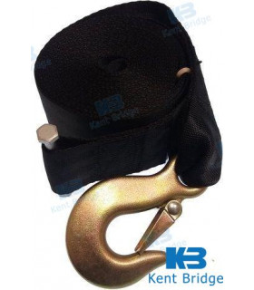 WINCH STRAP & HOOK 50 MM X 7,6 M