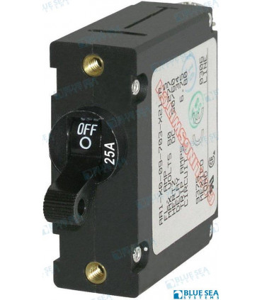 MAGNETIC CIRCUIT BREAKER 25 A. BLACK