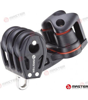 29MM TRIPLE BLOCK/ ANGLE FAIRLEAD CLEAT