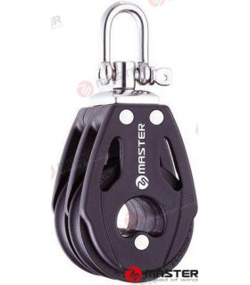 40MM DOUBLE/SWIVEL SHACKLE BLOCK