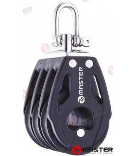 40MM TRIPLE/SWIVEL SHACKLE BLOCK