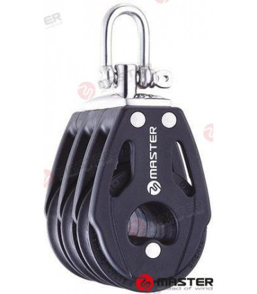 40MM TRIPLE/SWIVEL SHACKLE BLOCK