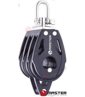 40MM TRIPLE/BECKET/SWIVEL SHACKLE BLOCK