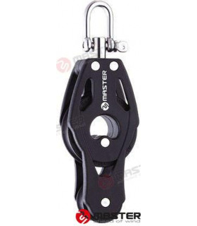 40MM SINGLE FIDDLE/ SWIVEL SHACKLE BLOCK