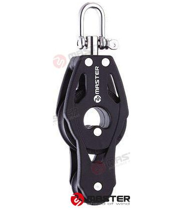40MM SINGLE FIDDLE/ SWIVEL SHACKLE BLOCK