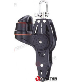 40MM SINGLE FIDDLE/ BECKET/ SWIVEL SHACK