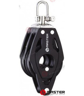 57MM DOUBLE/BECKET/SWIVEL SHACKLE BLOCK