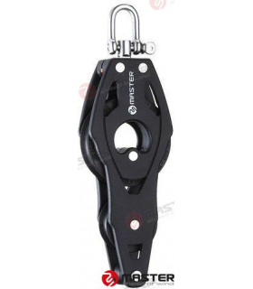 57MM SINGLE FIDDLE/BECKET/ SWIVEL SHACKL