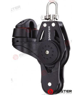 57MM SINGLE FIDDLE/ SWIVEL SHACKLE BLOCK