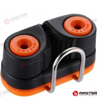 SMALL ALUMINUM CLEAT/WIRE FAIRLEAD