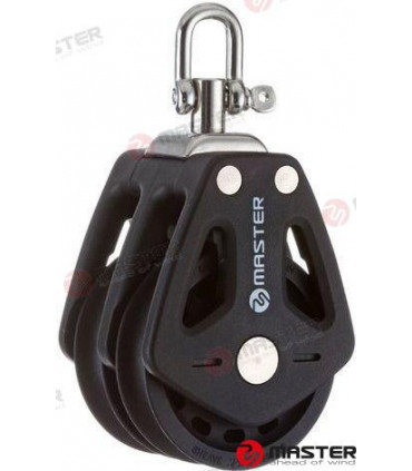 60MM DOUBLE/SWIVEL SHACKLE BLOCK