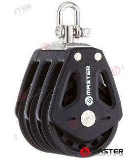 60MM TRIPLE/SWIVEL SHACKLE BLOCK