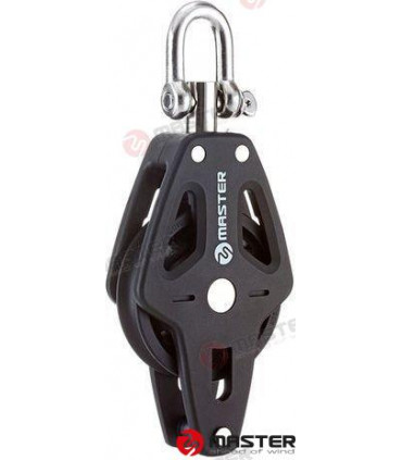 90MM SINGLE/BECKET/SWIVEL SHACKLE BLOCK