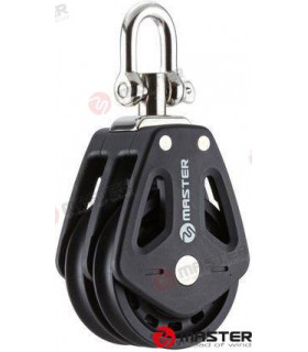 90MM DOUBLE/SWIVEL SHACKLE BLOCK