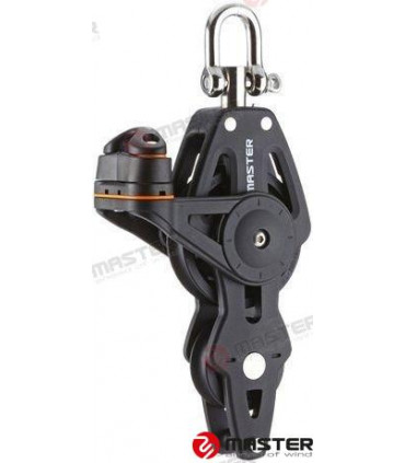 90MM SINGLE FIDDLE/ BECKET/ SWIVEL SHACK