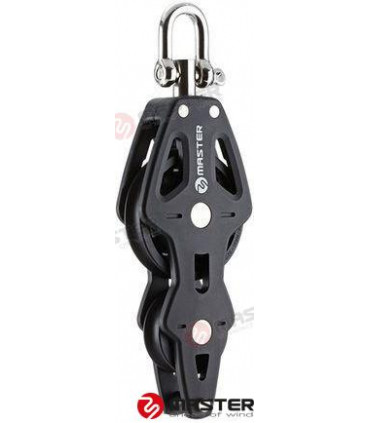 72MM SINGLE FIDDLE/BECKET/ SWIVEL SHACKL