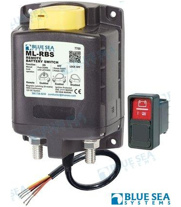 SOLENOID ML SERIES 350A 12V W/MAN CTRL