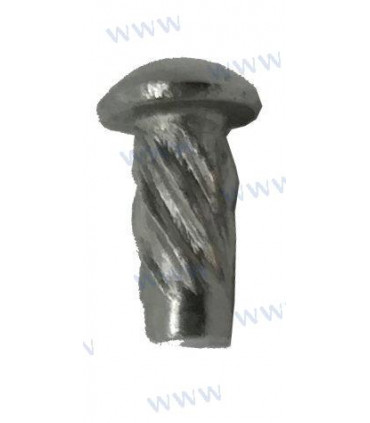 RIVET  SEMICIRCLE 2X5