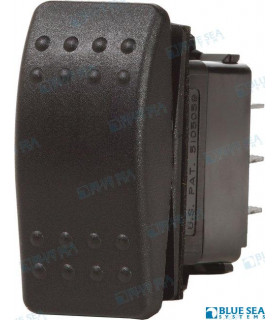 Switch  DPDT (On)-Off-(On) Black