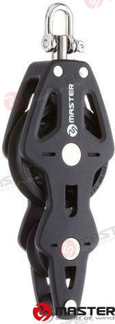 35MM SINGLE FIDDLE/BECKET/ SWIVEL SHACKL