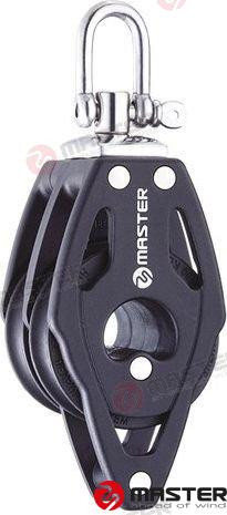 40MM DOUBLE/BECKET/SWIVEL SHACKLE BLOCK