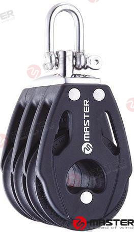 40MM TRIPLE/SWIVEL SHACKLE BLOCK