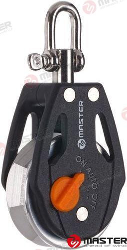 57MM RATCHET / SINGLE BLOCK/ SWIVEL SHAC
