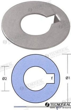 ARANDELA INOX RADICE EJE 60