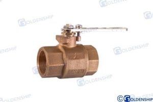 BALL VALVE BRONZE 2'' F.F.