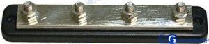 BUS BAR TIN PLATED COPPER & ABS