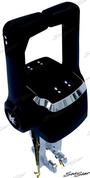 DUAL TOP MOUNT CONSOL BLACK T&T