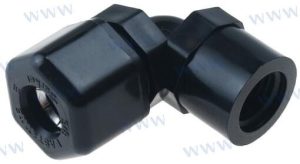 ELB90 1/4MPTX3/8TU PLASTIC
