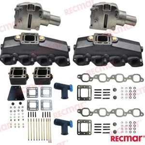 EXHAUST KIT MCM 1981+ GM454 /330/340/370