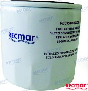 FUEL FILTER 10 MICRON 3-3/4"