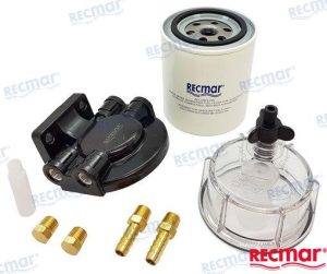 FUEL FILTER WITH ALUMINUM BRACKET
