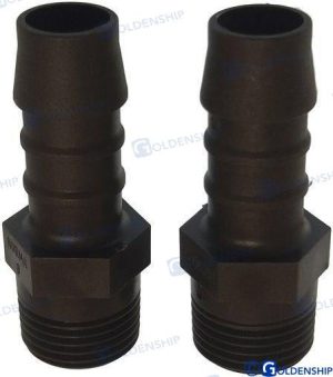 HOSE ADAPATER 3/8 - 12 (2)