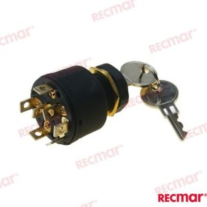 IGNITION STARTER SWITCH PLASTIC 7T-4POS