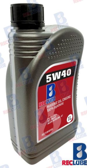 MARINE ENGINE OIL 100% SYNT. 5W40-1 x6