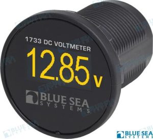MINI OLED DC VOLTMETER - YELLOW