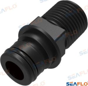 MNPT STRAIGHT W/O-RING 3/4" X 1/2" MNPT