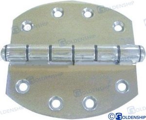 OVAL INOX HINGE 102X102