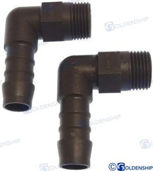 RACORD 90º POLYAMIDE 3/4 - 19